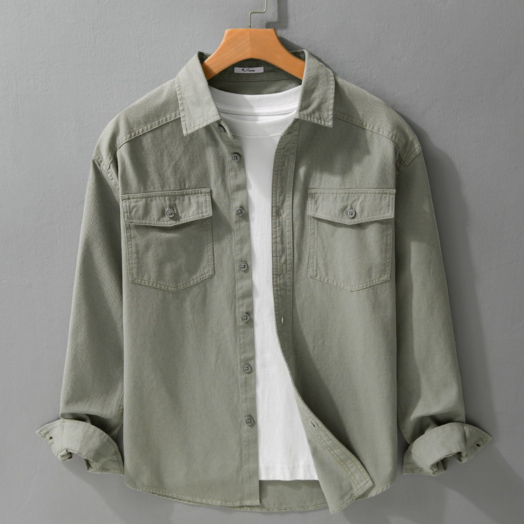 シャツ 秋服 秋物 100％綿 カジュアルシャツ きれいめシャツ トップス 長袖 メンズ 40代 50代 60代 |  | 02