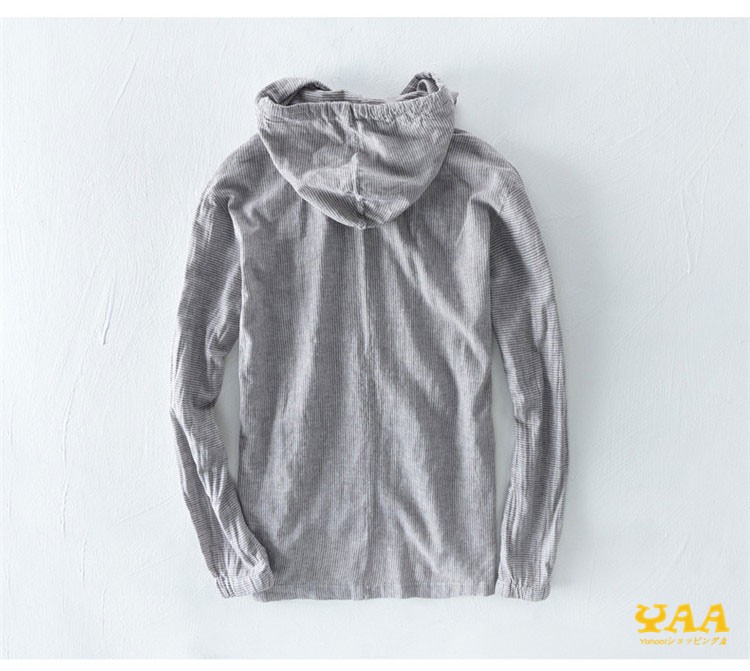パーカー メンズ 綿麻 リネンパーカー サマーパーカー パーカ 長袖 プルオーバー 夏パーカー トップス 21 Yffs019 Yaa 通販 Yahoo ショッピング