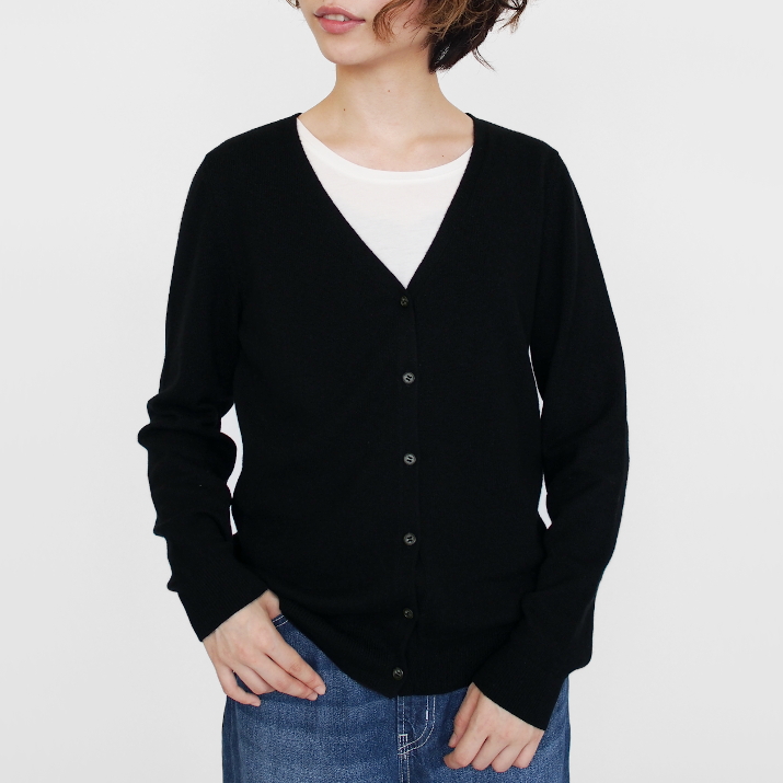 PRODIGAL（プロディガル） カシミヤ 100％ Vネック カーディガン S M L