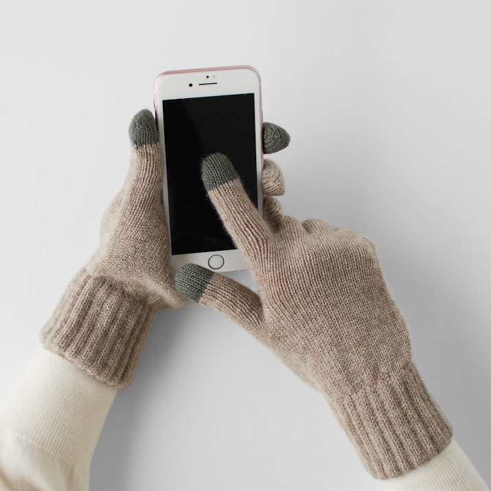 PRODIGAL（プロディガル） カシミヤ 100％ スマホ 手袋 レディース