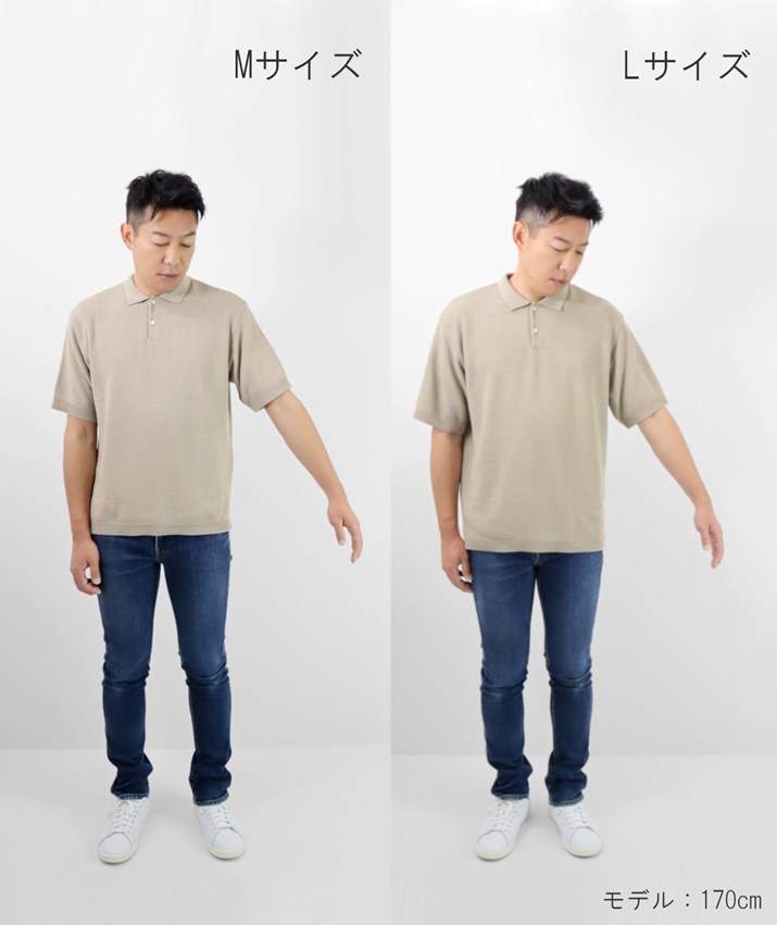 PRODIGAL メンズ ニット ポロシャツ 日本製 M L トップス 半袖