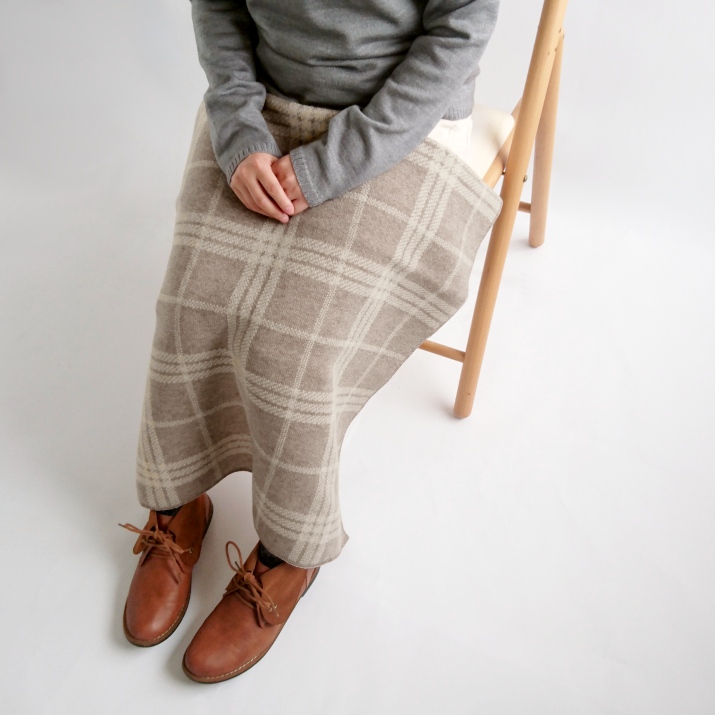 PRODIGAL（プロディガル） カシミヤ 100％ チェック柄 ブランケット