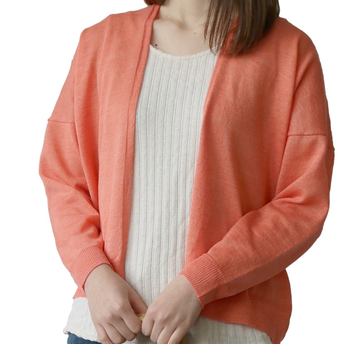 リネンカーディガン レディース 春 夏 日本製 麻 フリーサイズ 長袖 洗える ニット 薄手 ゆったり トップス 紫外線対策 無地 五泉ニット Pr プロディガルyahoo店 通販 Yahoo ショッピング