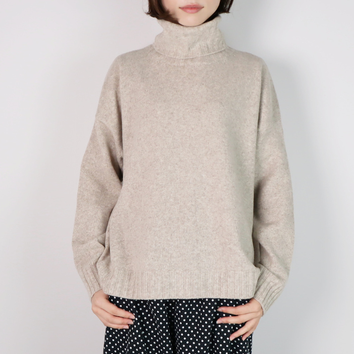 PRODIGAL（プロディガル） ウールカシミヤ タートルネック セーター