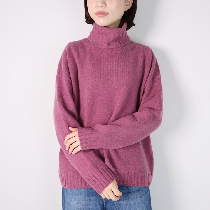 PRODIGAL（プロディガル） ウールカシミヤ タートルネック セーター