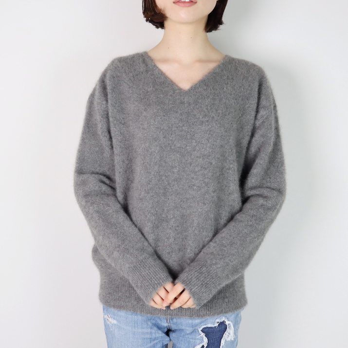 UNITED ARROWS LTD. OUTLET｜<H>モヘヤ アゼ Vネック ニット