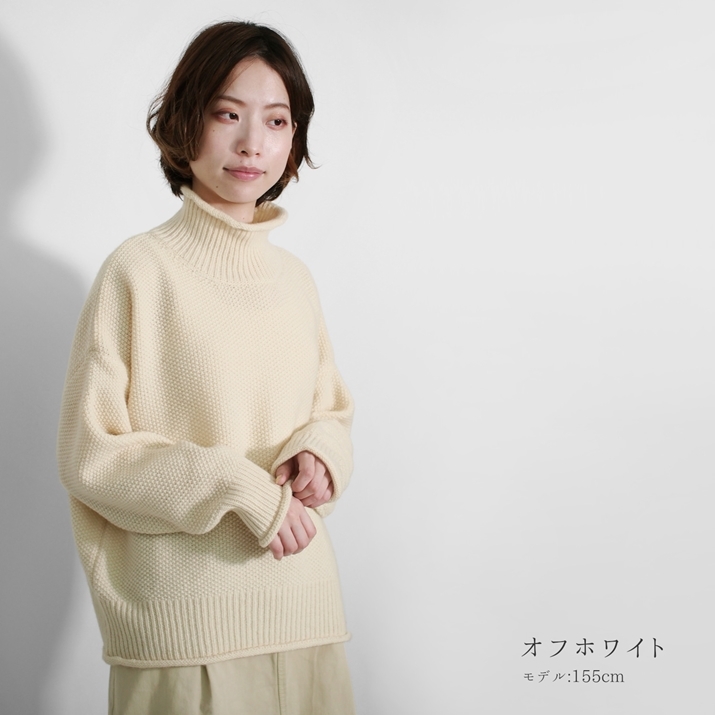PRODIGAL タートルネック セーター レディース 秋 秋冬 日本製