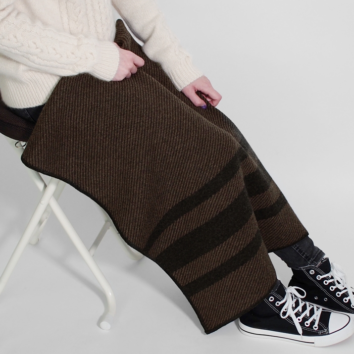 専用　ロロピアーナ　カシミア100% 大判ブランケット PRODIGAL カシミヤ 100％ ナナメライン柄 ブランケット 日本製