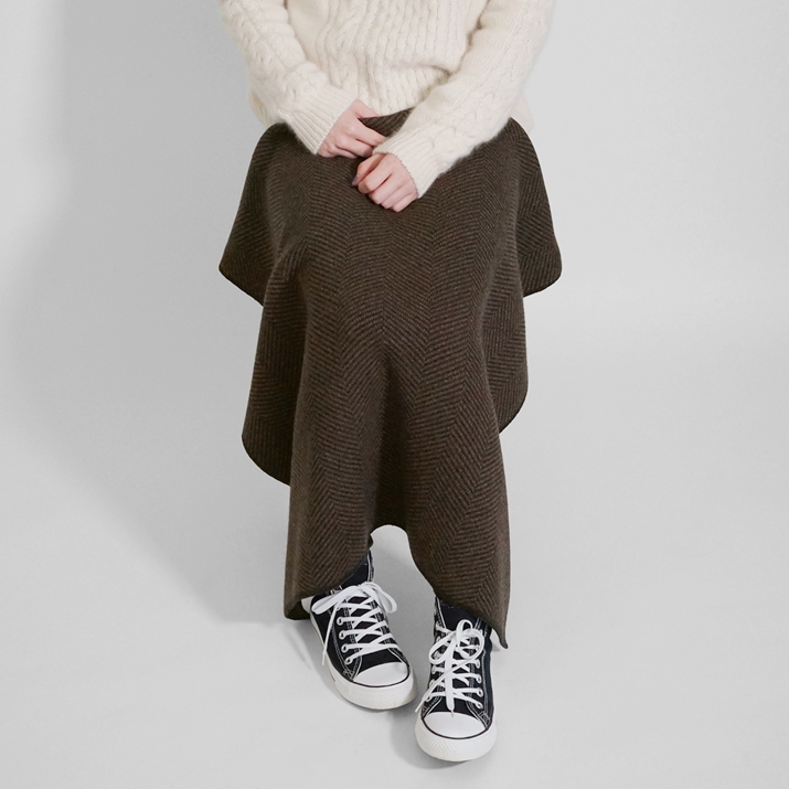 PRODIGAL（プロディガル） カシミヤ 100％ ヘリンボーン柄