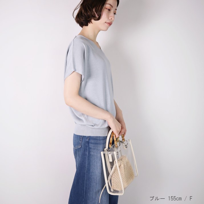 美品☆マーガレットハウエル 麻100 フレンチスリーブ サマー