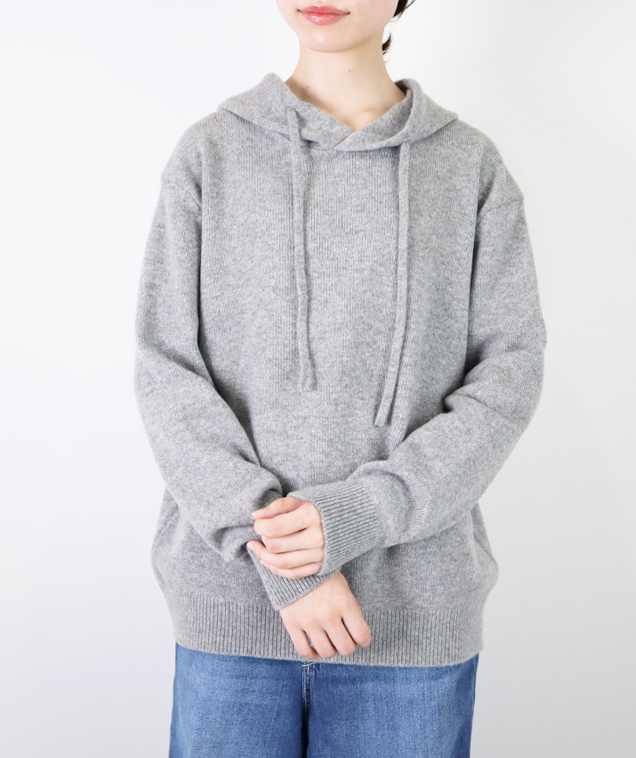 PRODIGAL カシミヤ 100％ リラックス フーディー S M L LL 日本製 ニット パーカー ユニセックス メンズ レディース  秋冬 冬 ゆったり 五泉ニット プロディガル PRODIGAL カシミヤ 100％ リラックス フーディー S M L LL 日本