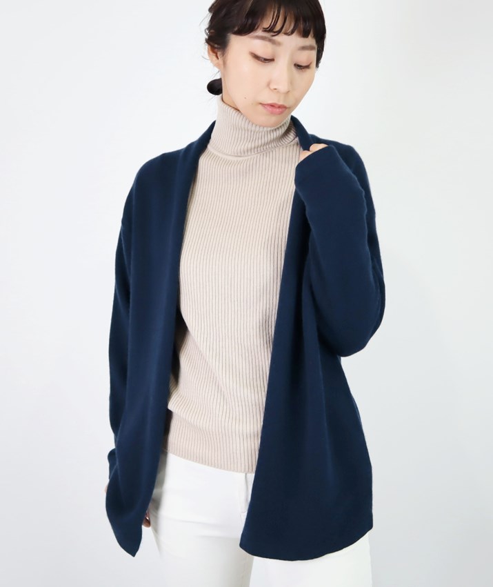 ふんわり 可愛い ロング ニットカーディガン カシミヤ ウール パーカー フード ロングカーディガン レディース フード付きパーカー ニット