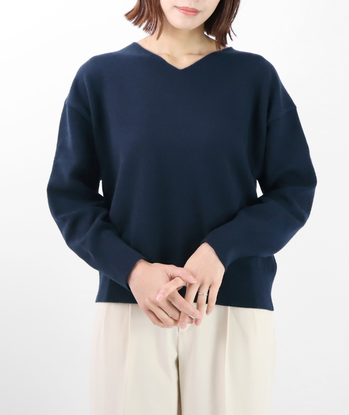 PRODIGAL（プロディガル） カシミヤ 100％ フロート Vネック セーター
