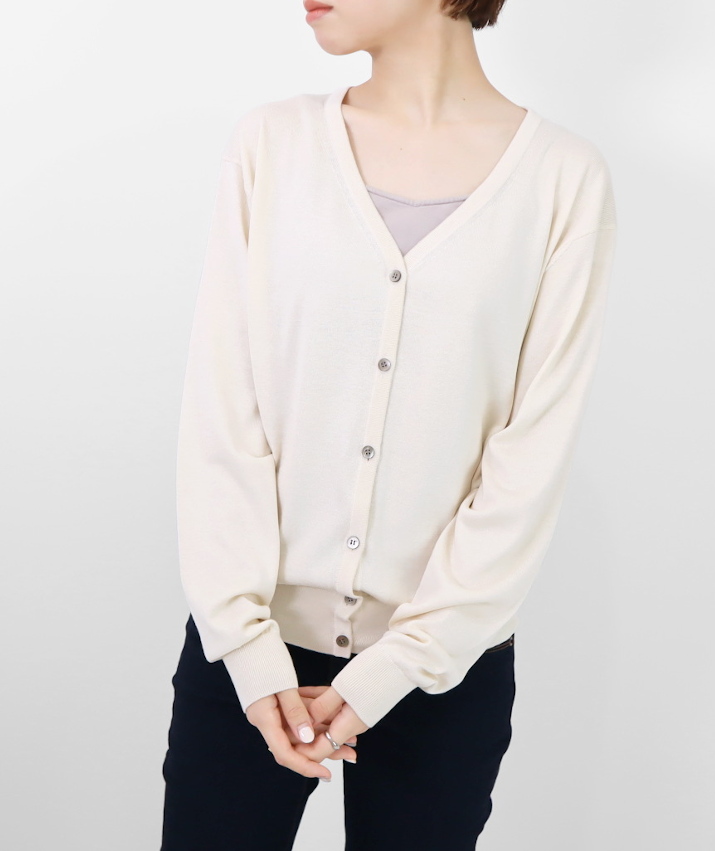 PRODIGAL（プロディガル） シルクカシミヤ カーディガン レディース