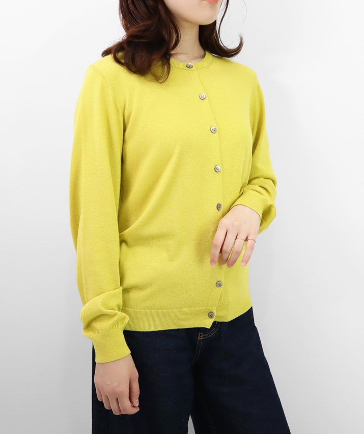 PRODIGAL（プロディガル） シルクカシミヤ クルーネック カーディガン