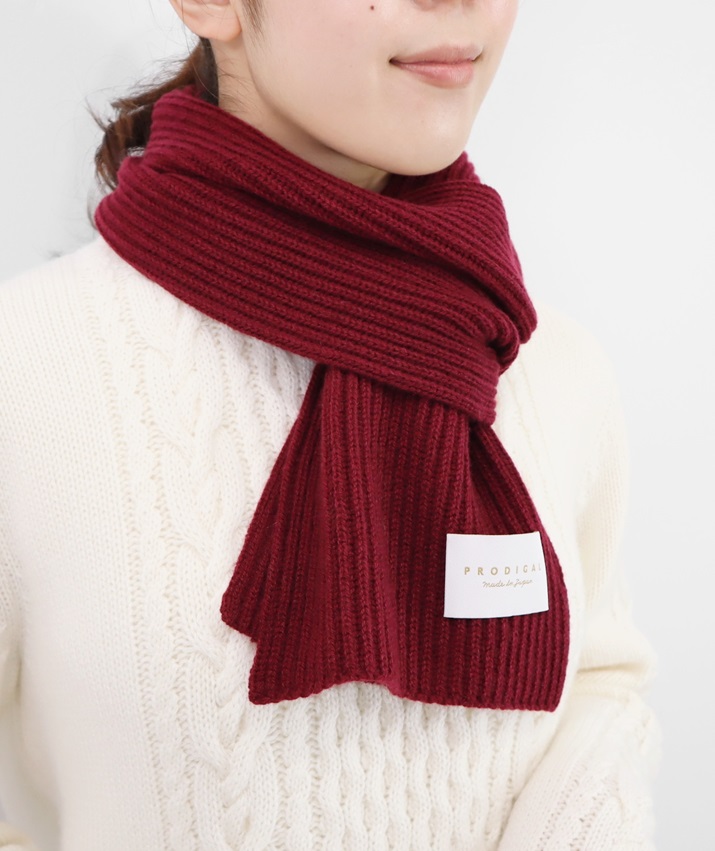 PRODIGAL（プロディガル） カシミヤ 100% ショート マフラー