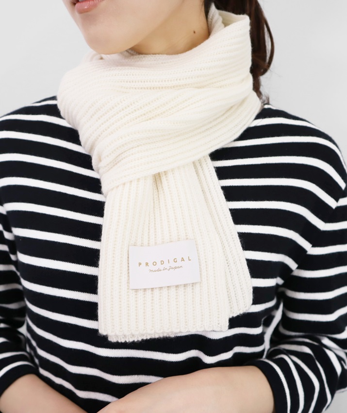 PRODIGAL（プロディガル） カシミヤ 100% ショート マフラー