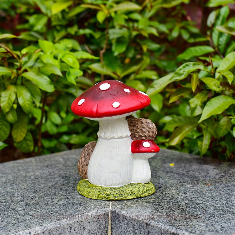 置物 かわいい 庭 キノコ ガーデンオーナメント きのこ 鉢植え
