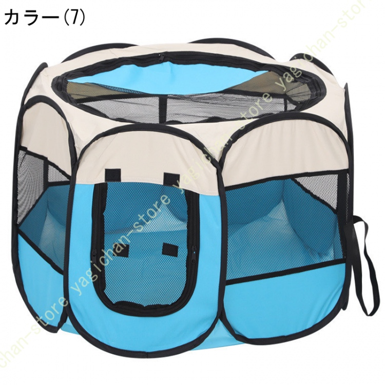 犬 さーくる ケージ ゲージ 折りたたみ 屋根付き ペットリング メッシュリング 折り畳み Sサイズ Mサイズ Lサイズ ペットケージ 屋外 アウトドア 猫 防災 避難 |  | 07