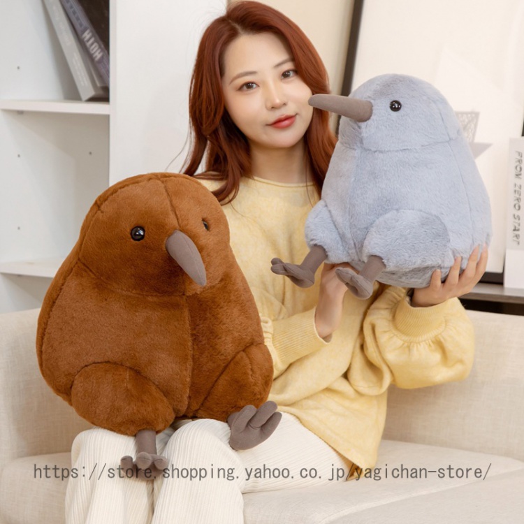 Amazon.co.jp: Mikikit 子供用ぬいぐるみ キウイおもちゃ 鳥