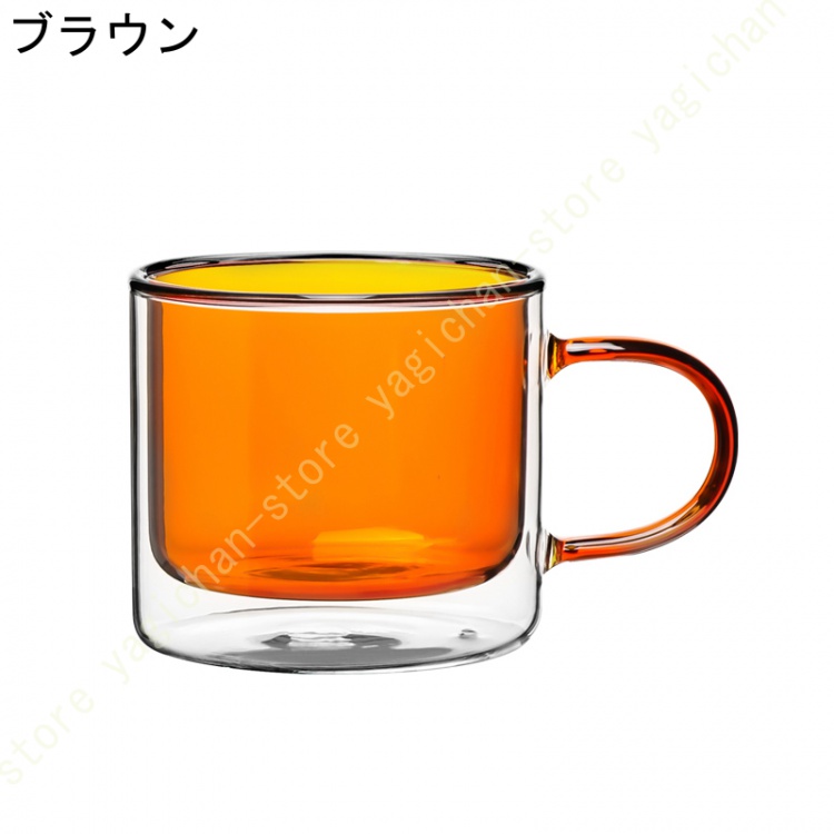 マグカップ ガラス コーヒーカップ 二重ガラスカップ ステンドグラス 耐熱 2層手吹き製作 マグ グラス かわいい 可愛い レトロ カラーグラス コップ カップ |  | 06