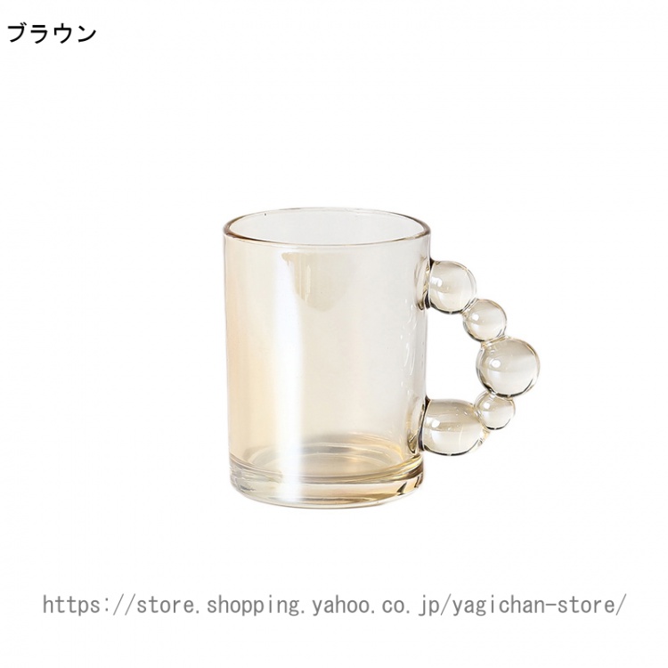 マグカップ ガラス コーヒーカップ ガラスカップ ステンドグラス 耐熱 マグ グラス かわいい 可愛い レトロ カラーグラス コップ カップ 耐熱ガラス 北欧｜yagichan-store｜03