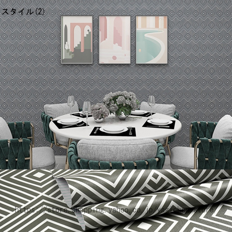 床用リノベシート ヘリンボーン床 フローリング タイル柄 床の傷防止フロアシート diy シート 床 塩ビシート フロアタイル キッチンマット 置くだけ 粘着 |  | 02