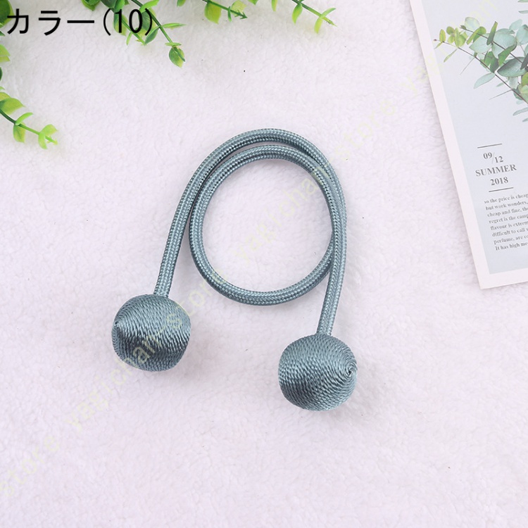 カーテンタッセル 北欧 2個セット マグネット 磁石 ふさかけ 留め具 アクセサリー ホルダー インテリア シンプル ドレープ 雑貨 おしゃれ カーテン 留め |  | 10