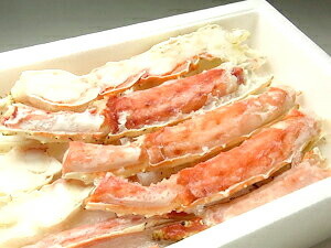 冷凍ボイルタラバボイル済本タラバ蟹　難しい茹で具合の心配なし！プロが見極めた旨いカニギュッと詰まった蟹身が自慢です！　ひとくち食べれば口中に旨味が広がる！　