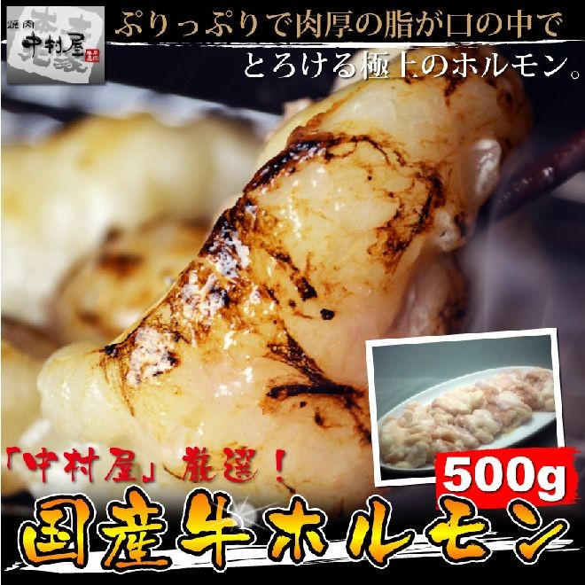 岡山　中村屋　国産牛ホルモン　送料無料