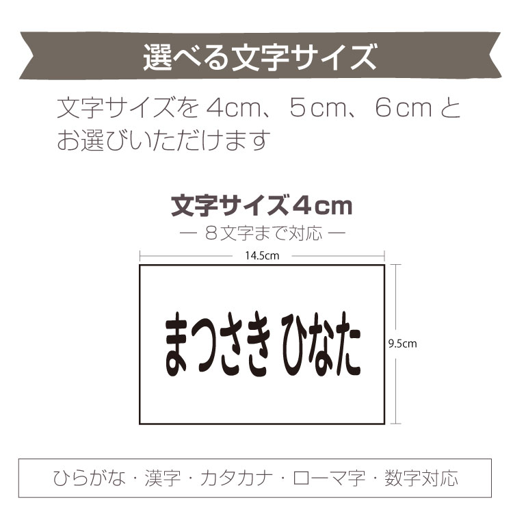ゼッケン代行大サイズ