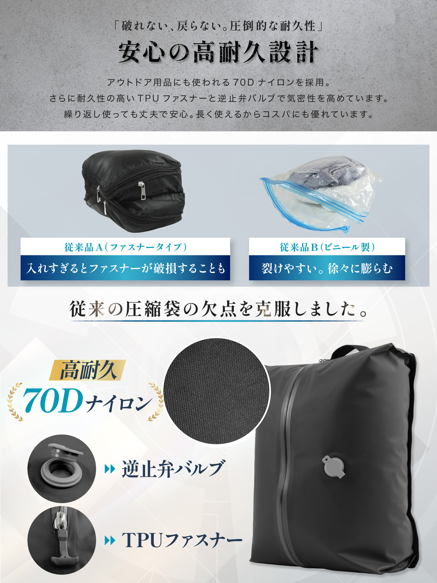 圧縮袋