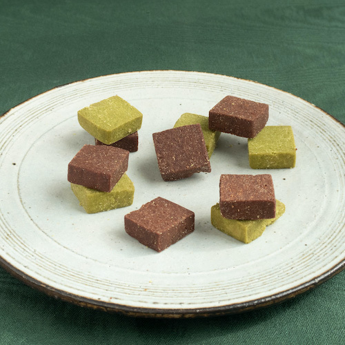 米粉のクッキー　抹茶＆ここあ