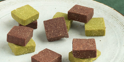 米粉のクッキー　抹茶＆ここあ