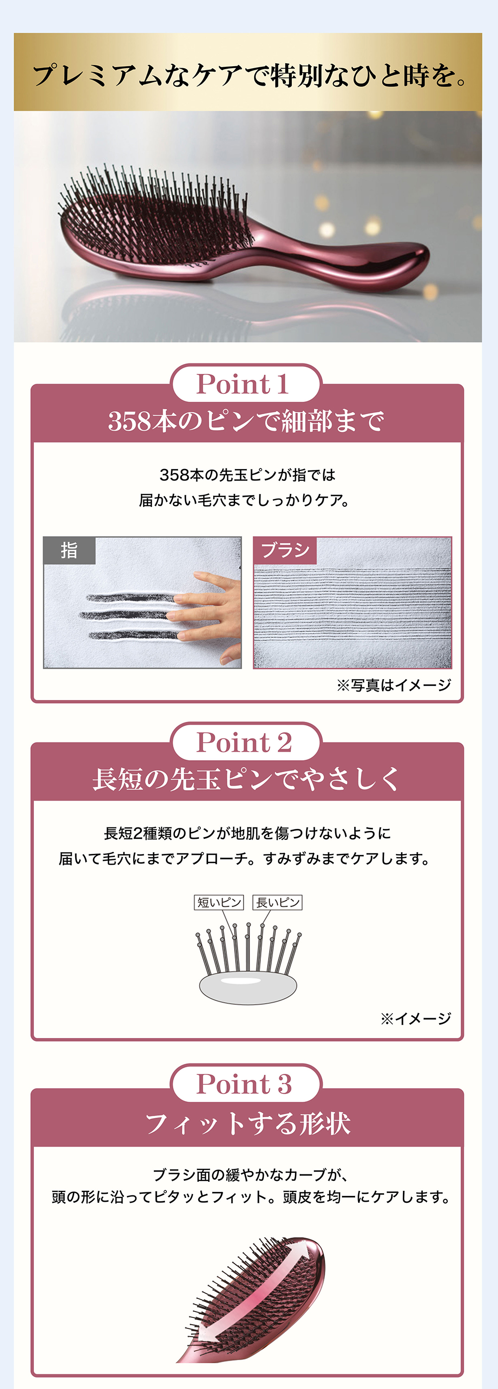 A629-21 PYR BRUSH 頭皮ケア 美肌 公式】PYR-BRUSH パイラブラッシュ