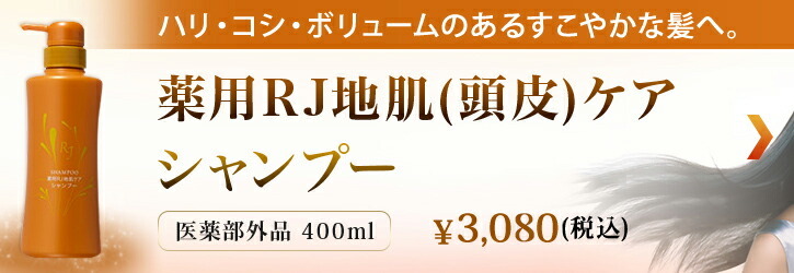 薬用RJ地肌(頭皮)ケア シャンプー　医薬部外品 400ml