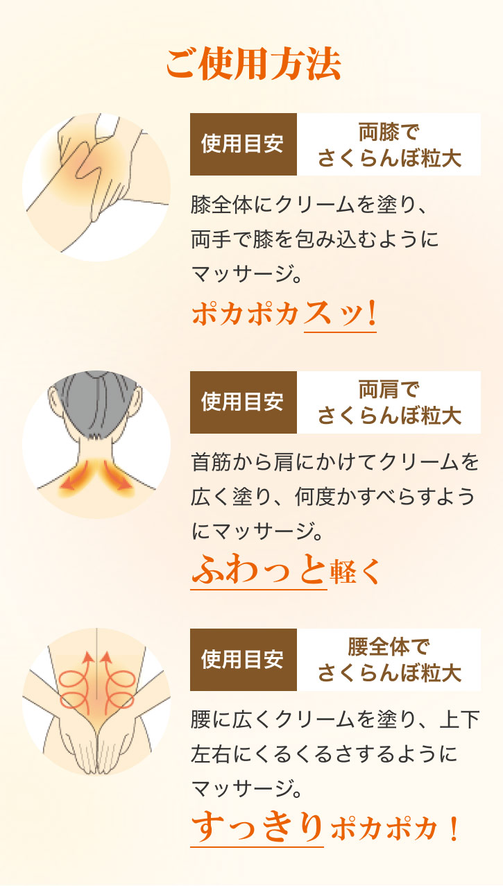 山田養蜂場 ポカポカ間接ケア マッサージ用ジェルクリーム 80g 温感