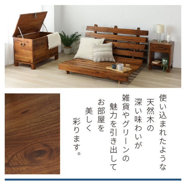 すのこソファーベッド ＆ ふとんセット セミダブル 組立式 IROHA MBD