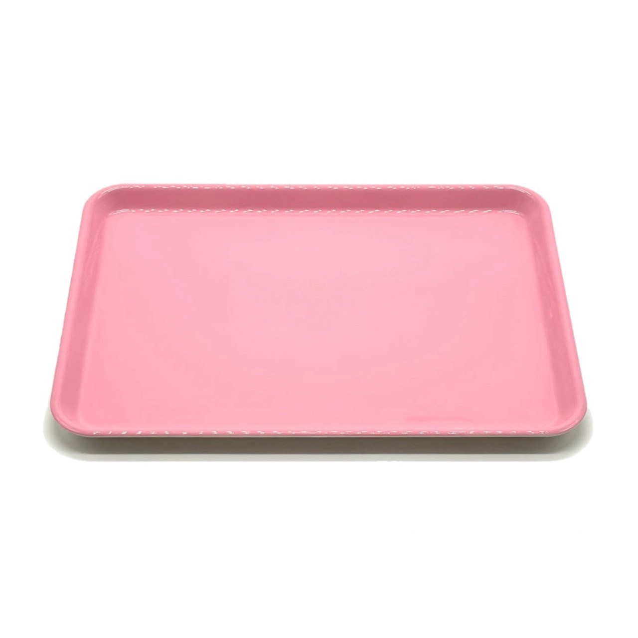 NICO トレー お盆 食洗機対応 電子レンジ トレイ 33cm tray 全10色 赤