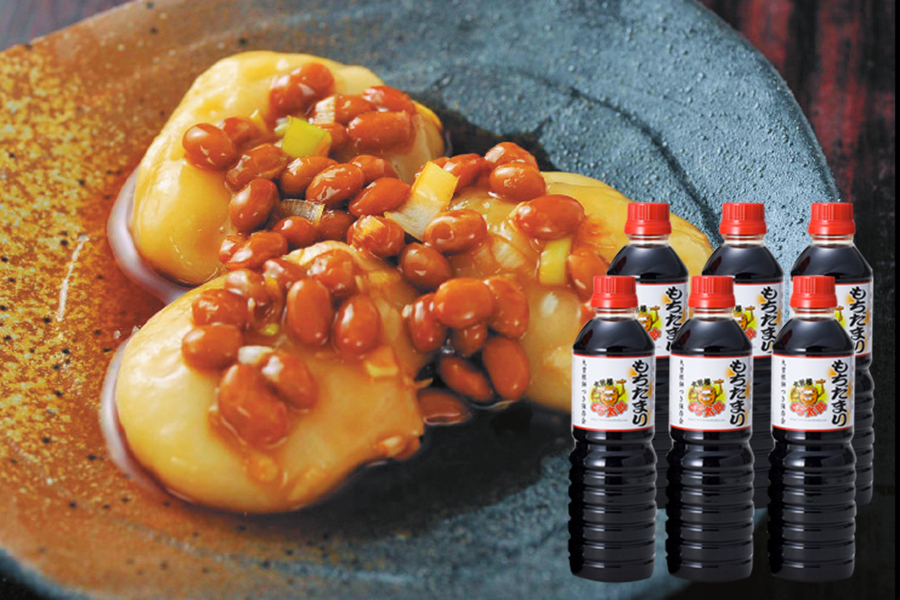 山二醤油醸造の餅専用醤油もちだまり(500ml×6本) :003-00106:山形うまいずマーケット 通販 