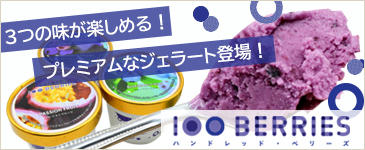100BERRIESのジェラート
