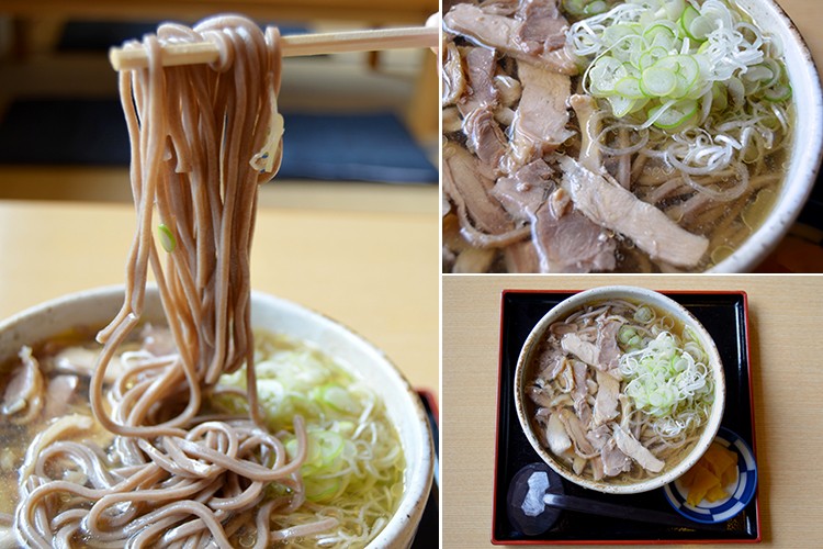 そば処かつら北町分店／冷たい肉そば(乾麺200g×3袋)特製スープ付