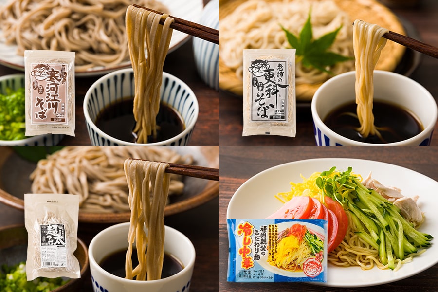 麺工房ゑり善／生麺バラエティセット(寒河江川そば・更科そば・極太そば・冷やし中華・めんつゆ付) : 157-00020 : 山形うまいずマーケット -  通販 - Yahoo!ショッピング