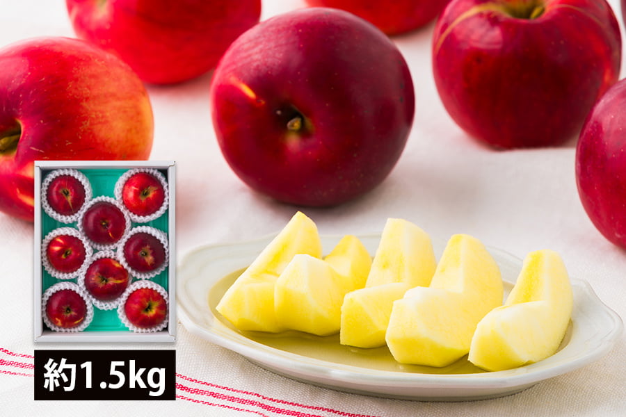 森谷果樹園／葉取らずりんご紅玉(こうぎょく)