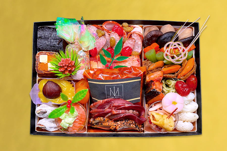 山形の特選生おせち二段重