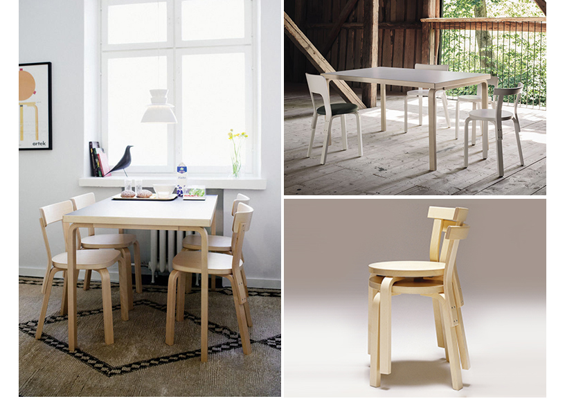 artek artek(アルテック)ダイニングチェア 66チェア バーチ
