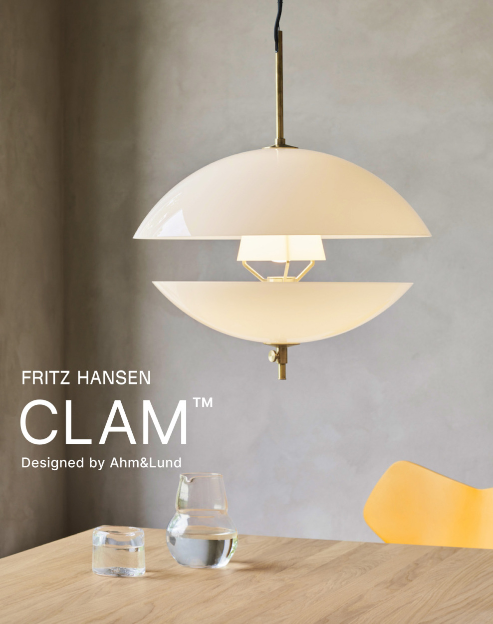 Fritz Hansen（フリッツ・ハンセン）ペンダント照明 CLAM クラム