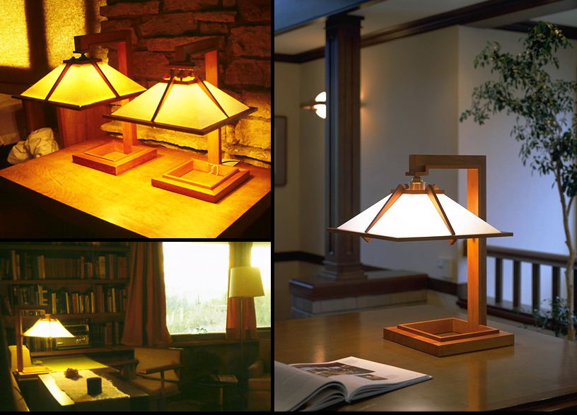 即納）Frank Lloyd Wright（フランクロイドライト）テーブル照明