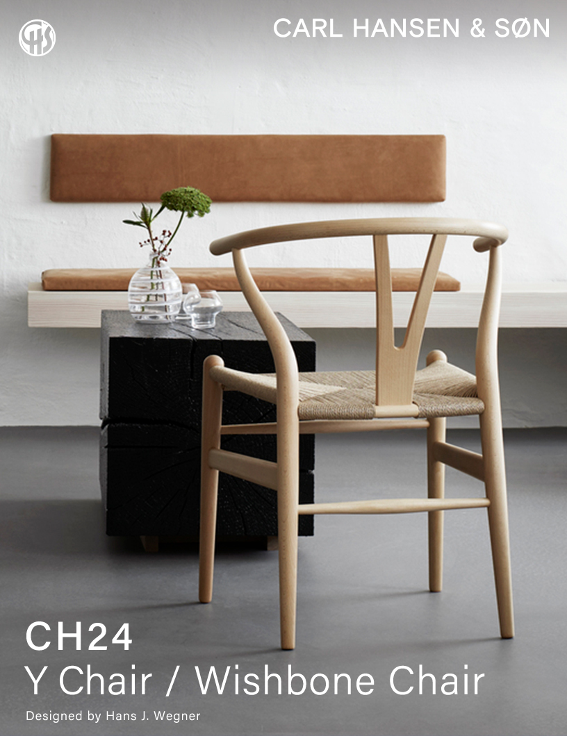 Carl Hansen ＆ Son Yチェア CH24（オーク材・ソープ仕上