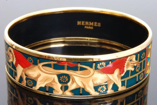 HERMES(エルメス) エマイユGM 七宝バングル ゴールド マルチカラー HERMES(エルメス) エマイユGM 七宝バングル ゴールド マルチカラー